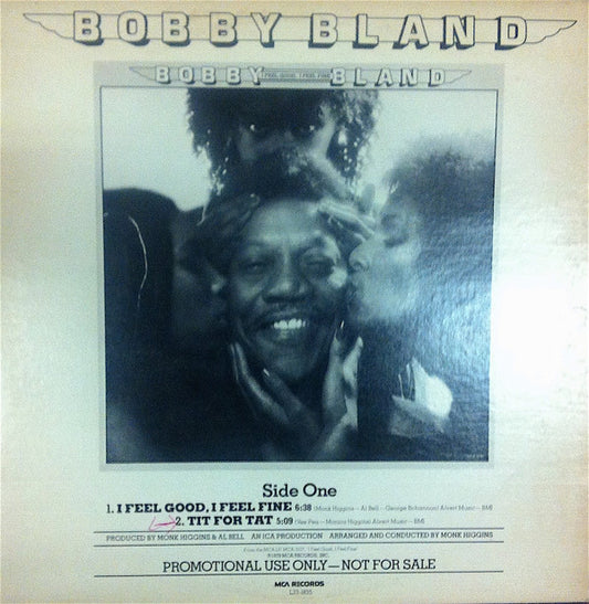 Bobby Bland : I Feel Good, I Feel Fine (12", Promo)