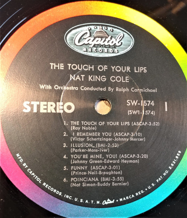 Nat King Cole : The Touch Of Your Lips (LP, Album, Scr)