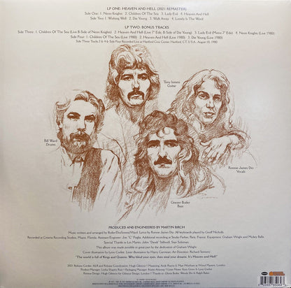 Black Sabbath : Heaven And Hell (LP, Album, RE, RM + LP, Mono)