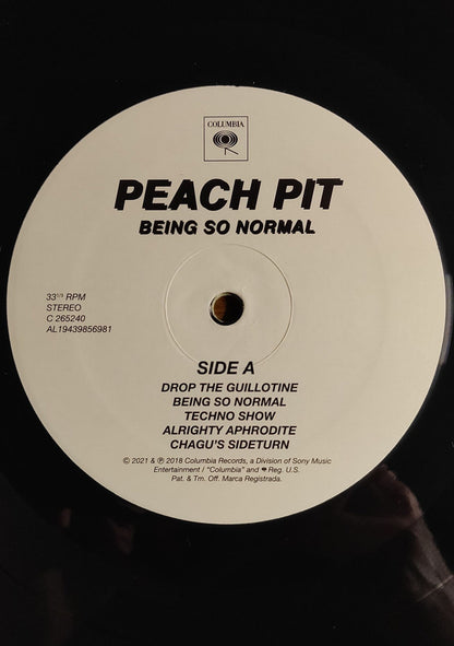 Peach Pit (3) : Being So Normal (LP, Album, RE)