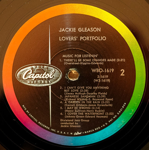 Jackie Gleason : Jackie Gleason's Lover's Portfolio (2xLP, Album, Mono + Box)