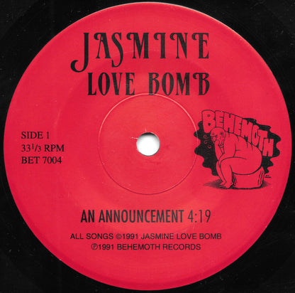 The Jasmine Love Bomb : An Announcement (7", EP, Ltd, Num)