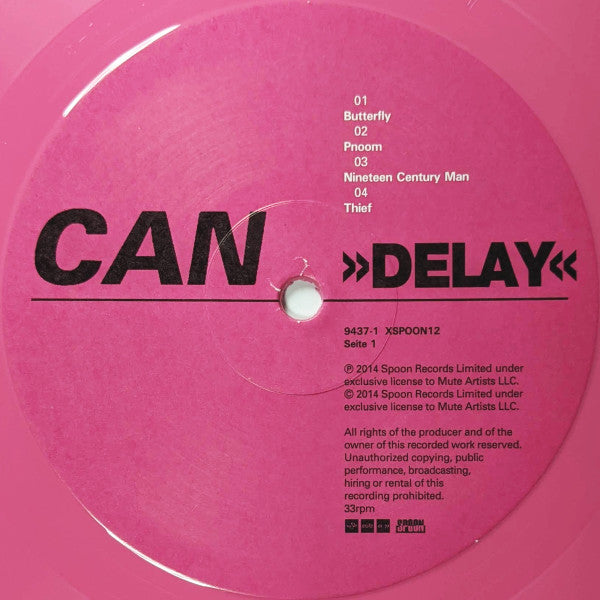 Can : Delay 1968 (LP, Album, Ltd, RE, RM, Pin)