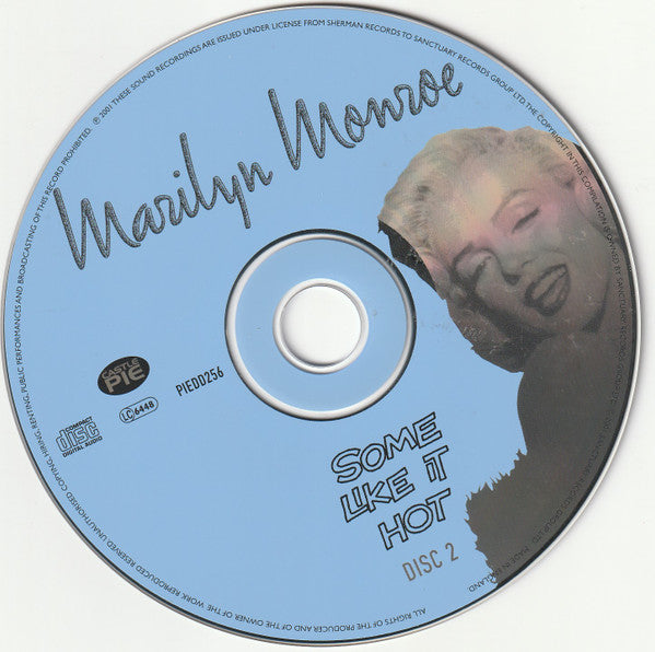 Marilyn Monroe : Some Like It Hot (2xCD, Comp)