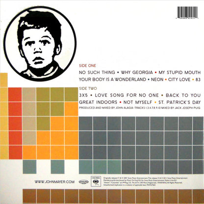 John Mayer : Room For Squares (LP, Album)
