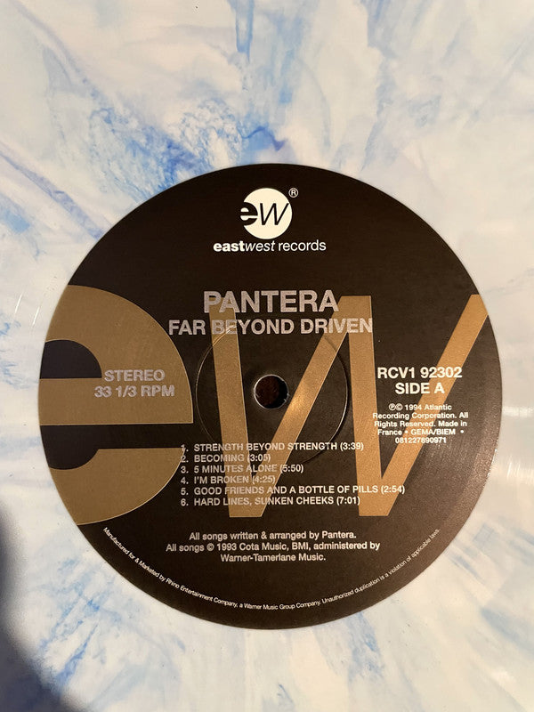 Buy Pantera : Far Beyond (LP, Album, Ltd, RE, RP, Whi) Online for a price – Tonevendor Records