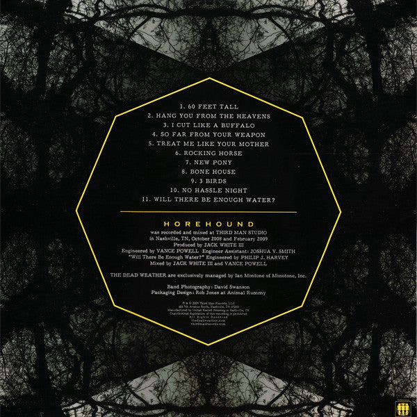 The Dead Weather : Horehound (LP, 180 + LP, S/Sided, Etch, 180 + Album)