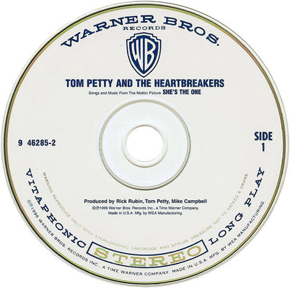 Tom Petty And The Heartbreakers : She's The One - Songs And Music From The Motion Picture (CD, Album)