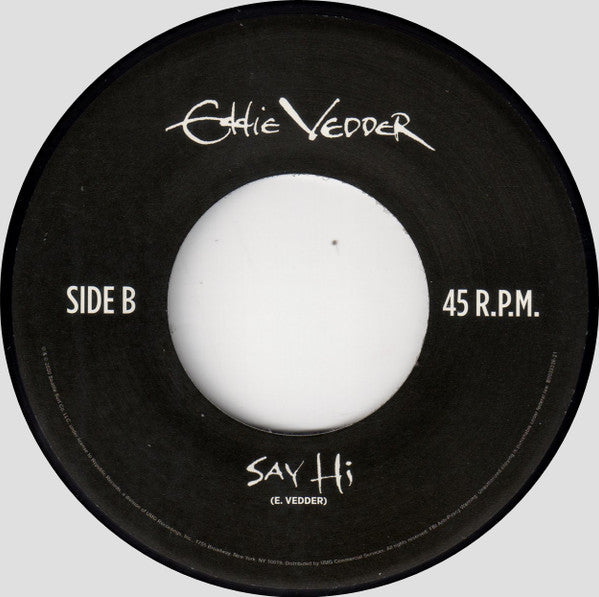 Eddie Vedder : Matter Of Time (7", Single)