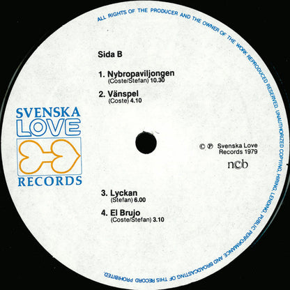Coste Apetrea / Stefan Nilsson (3) Med Jukka Tolonen : Vänspel (LP, Album)