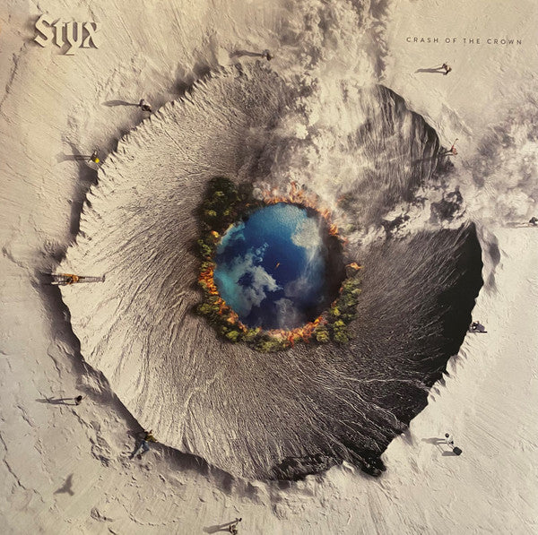 Styx : Crash Of The Crown (LP, Album, Cle)