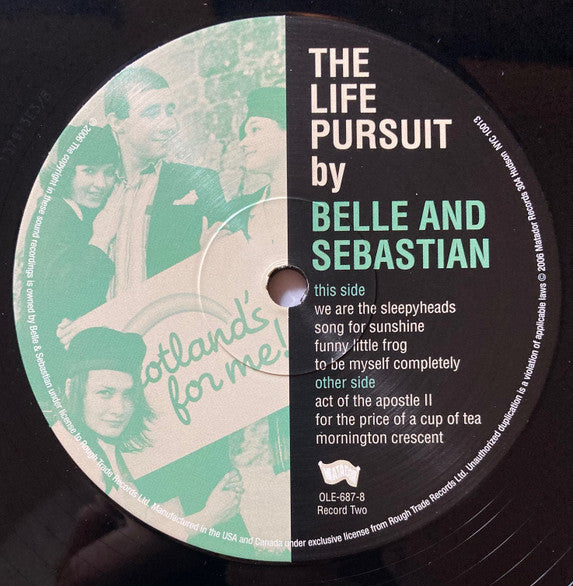 Belle And Sebastian* : The Life Pursuit (2xLP, Album, RE)