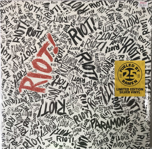 Paramore : Riot! (LP,Album,Limited Edition,Reissue)