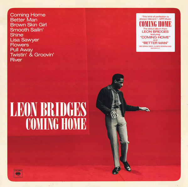 Leon Bridges : Coming Home (LP, Album, RP, 180)
