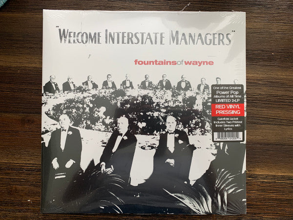 Fountains Of Wayne : Welcome Interstate Managers (2xLP, Album, Ltd, RE, Red)