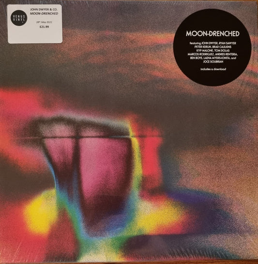 John Dwyer, Ryan Sawyer, Peter Kerlin, Brad Caulkins, Kyp Malone, Tom Dolas*, Marcos Rodriguez (3), Andres Renteria, Ben Boye, Laena Myers-Ionita And Joce Soubrian : Moon-Drenched (LP, Album)