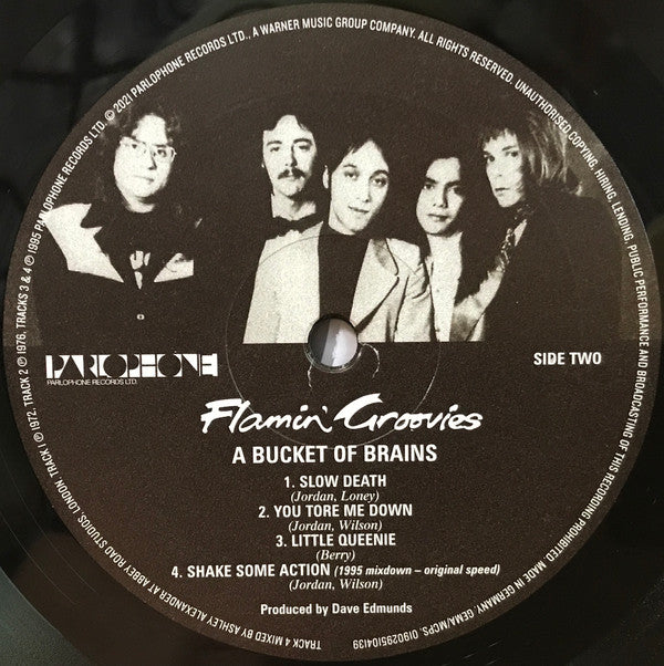 The Flamin' Groovies : I'll Have A ... Bucket Of Brains (The Original 1972 Rockfield Recordings For U.A.) (10", Comp, Ltd)
