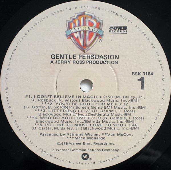 Gentle Persuasion : Gentle Persuasion (LP, Album)
