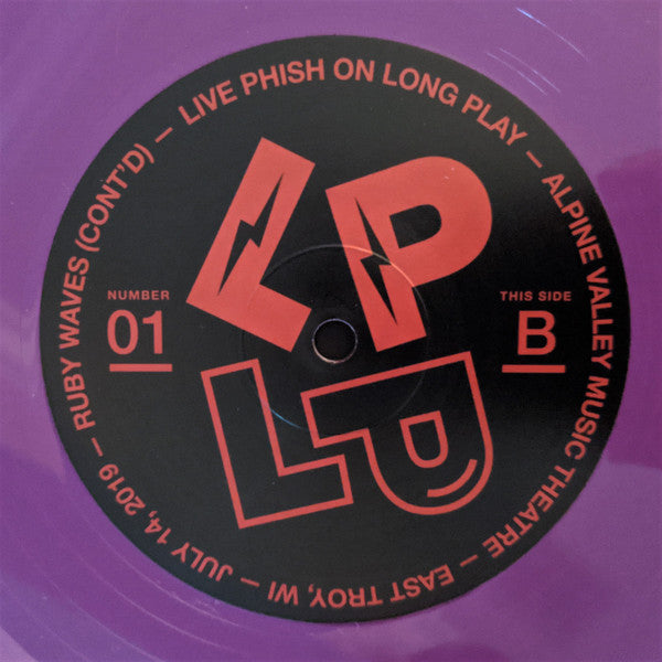 Phish : LP On LP 01: “Ruby Waves” 7/14/19 (LP, "Ru)