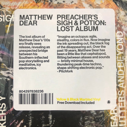 Matthew Dear : Preacher's Sigh & Potion: Lost Album (LP, Album, Yel)