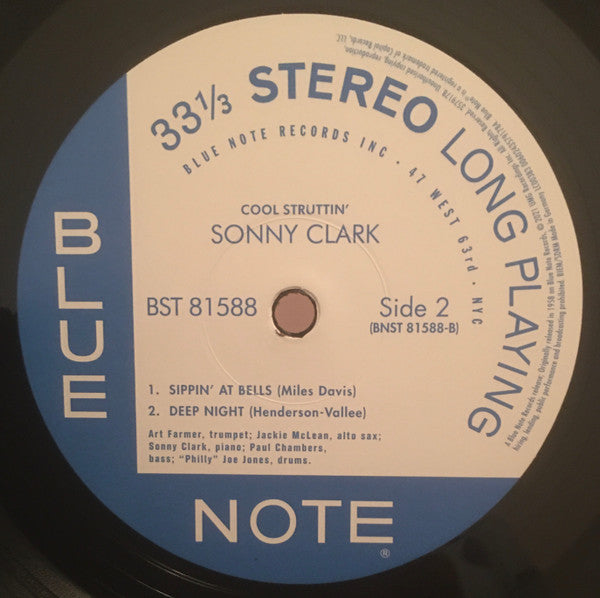 Sonny Clark : Cool Struttin' (LP, Album, RE, 180)