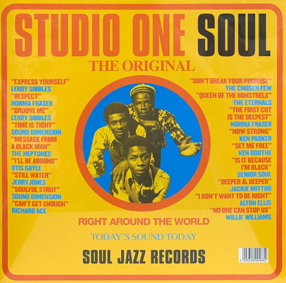 Various : Studio One Soul (2xLP, Comp, Ltd, RE, Yel)