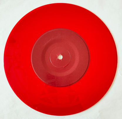 The White Stripes, The Glitch Mob : Seven Nation Army (The Glitch Mob Remix) (7", S/Sided, Single, Etch, Ltd, Red)