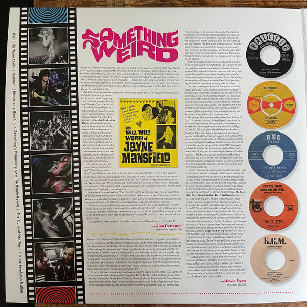 Various : Something Weird Greatest Hits! (2xLP, Comp, Mono, RE, Yel)