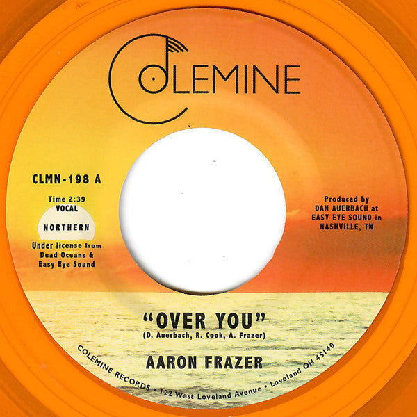 Aaron Frazer : Over You / Have Mercy (7",45 RPM,Limited Edition)