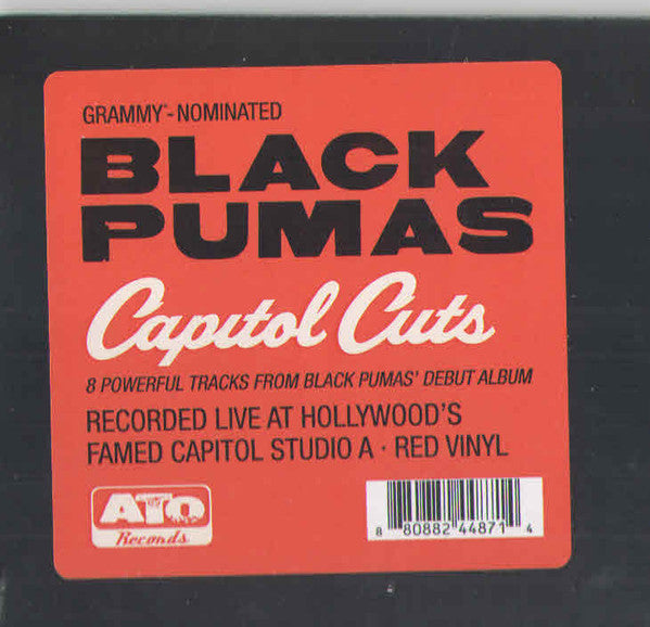 Black Pumas : Capitol Cuts (LP, Album, Red)