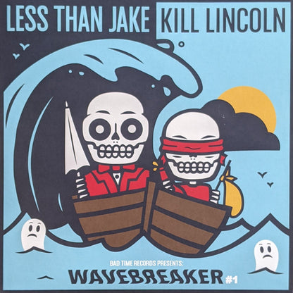 Less Than Jake / Kill Lincoln : Wavebreaker #1 (7", Single, RP, Aqu)