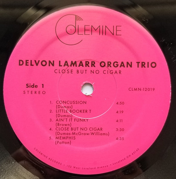 Delvon Lamarr Organ Trio : Close But No Cigar (LP, Album, RE, RP)