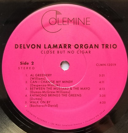 Delvon Lamarr Organ Trio : Close But No Cigar (LP, Album, RE, RP)