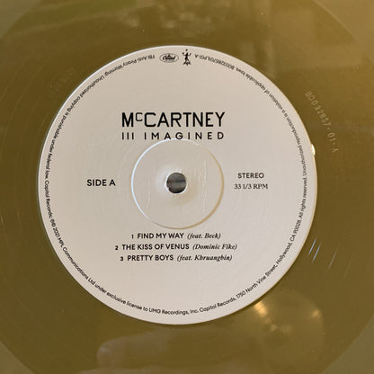 Paul McCartney : McCartney III Imagined (2xLP, Ltd, Gol)