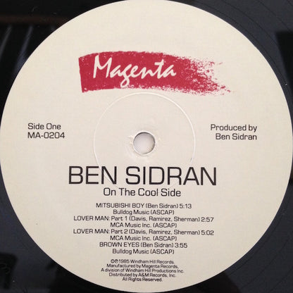 Ben Sidran : On The Cool Side (LP, Album)