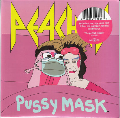 Peaches : Pussy Mask (7", S/Sided, Single, Etch, 1)