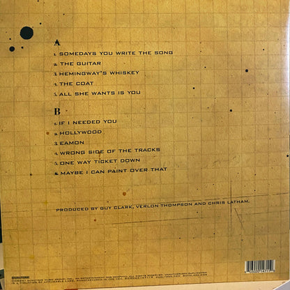 Guy Clark : Somedays The Song Writes You (LP, Album, Ltd, "Bi)
