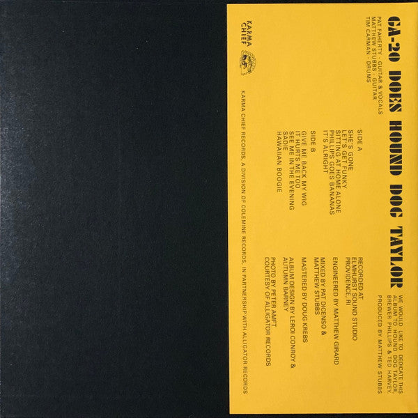 GA-20 : GA-20 Does Hound Dog Taylor: Try It...You Might Like It! (LP, Album, Ltd, Sal)