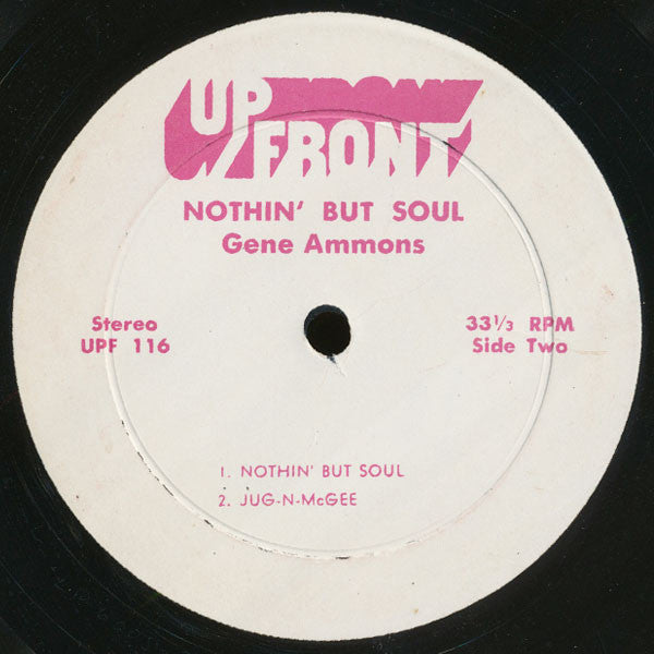 Gene Ammons : Nothin' But Soul (LP, RE)