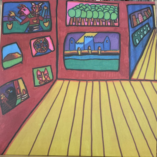 The Mountain Movers : World What World  (LP, Album, Ltd, Pur)