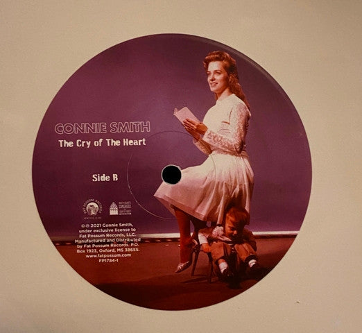 Connie Smith : The Cry Of The Heart (LP, Album, Whi)