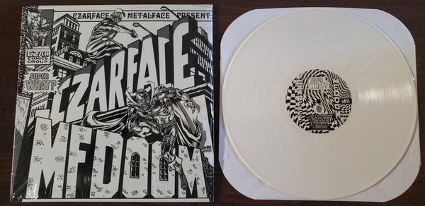 Czarface, MF Doom : Super What? (LP, Album, Whi)