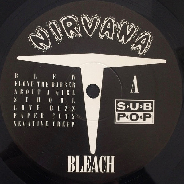 Nirvana : Bleach (LP, Album, RE, RM)