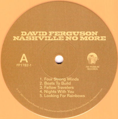 David Ferguson : Nashville No More (LP, Album, Cha)