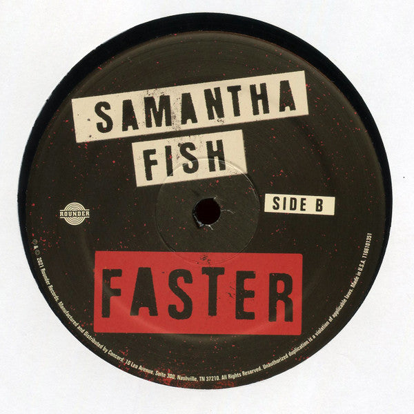 Samantha Fish : Faster (LP, Album, Ltd)