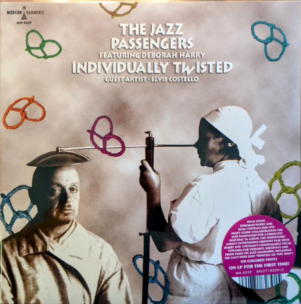 The Jazz Passengers Featuring Deborah Harry, Elvis Costello : Individually Twisted (LP, Ltd, RE, Pea)