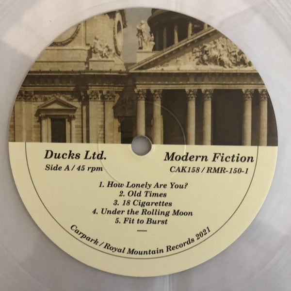 Ducks Ltd. : Modern Fiction (12", Album, Ltd, Cle)
