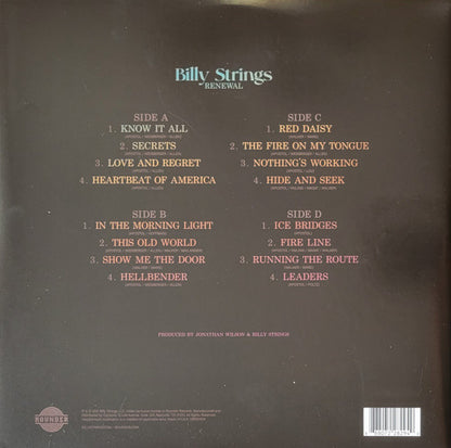 Billy Strings : Renewal (2xLP, Album)