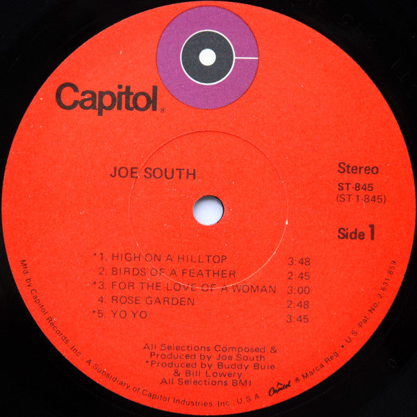 Joe South : Joe South (LP, Album)