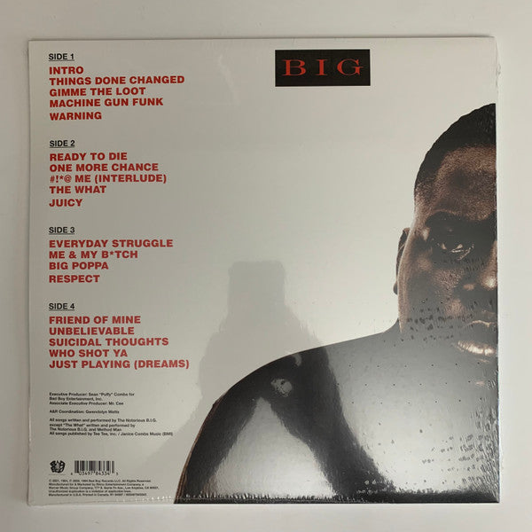 Notorious B.I.G. : Ready To Die (LP,Album,Reissue,Repress)